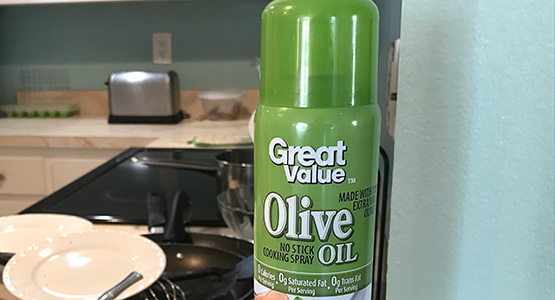 When “Healthy” Isn’t Healthy: Ixnay the Olive Oil Spray